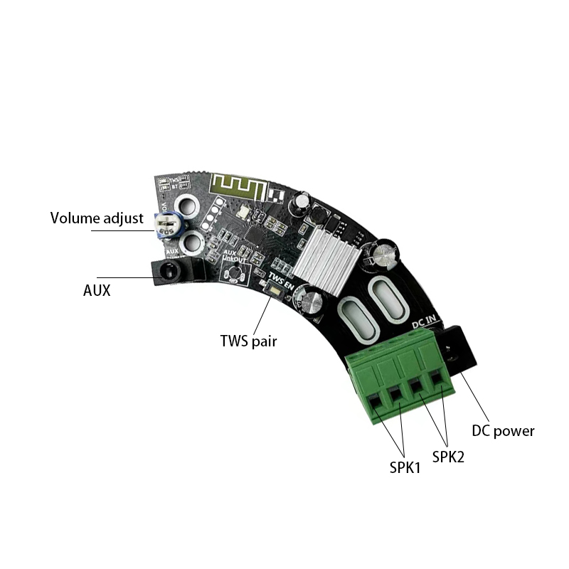 bluetooth Amplifier Board Ceil - Audio Music Background recension och pris