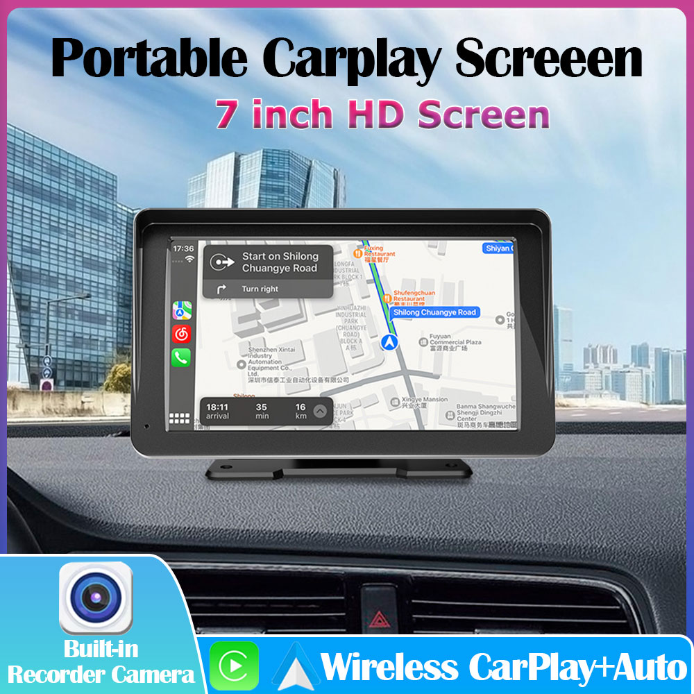 7-Inch Universal Touch HD Scre - Audio Music Png recension och pris