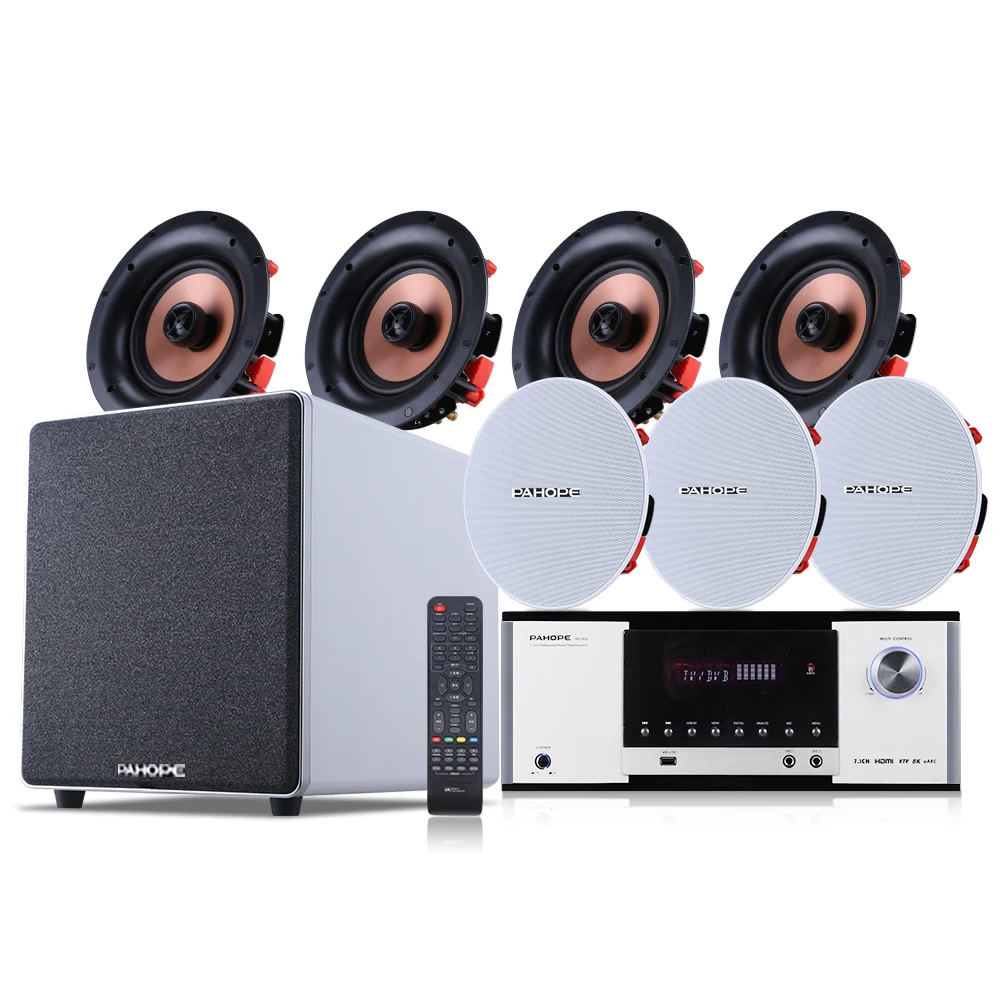 7.1 Home Theater Ceiling Speak - Audio Music Background recension och pris