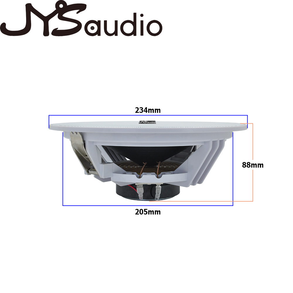 20W Ceiling Speaker Stereo 8 i - Audio Music Background recension och pris