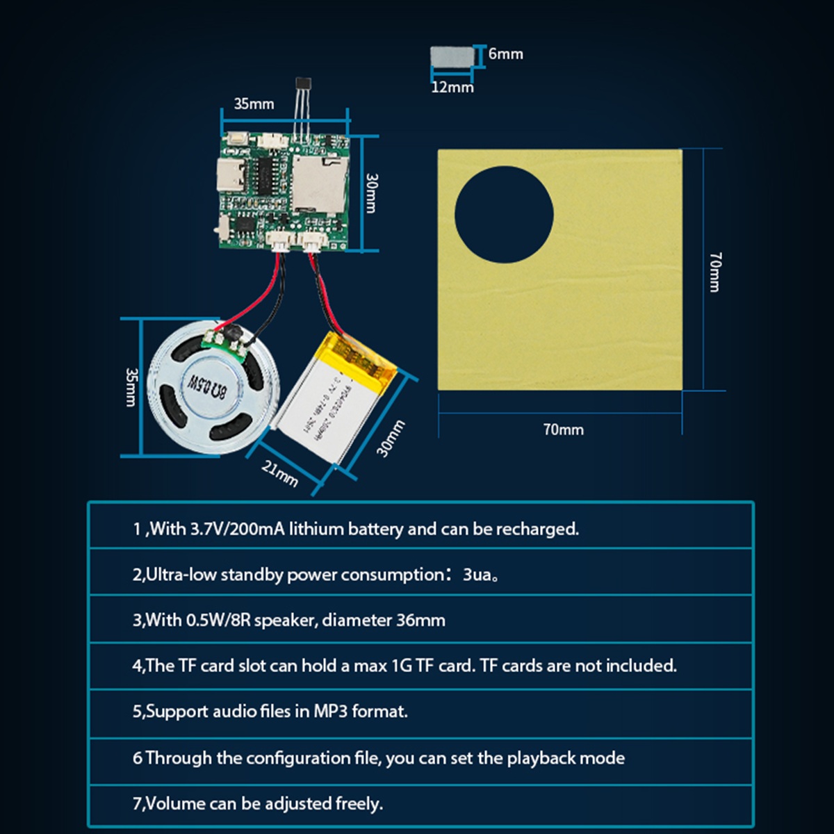 Programmable Sound Recorder Mo - Audio Music To Download recension och pris