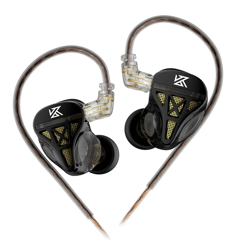 KZ DQS 1DD HiFi IEM Headphones - Audio Music Dj recension och pris