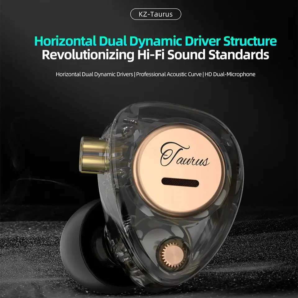 KZ Taurus In Ear Wired Earphon - Audio Music Dj recension och pris