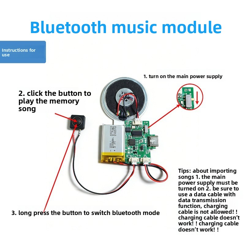 Rechargeable Wireless Audio So - Audio Music To Download recension och pris