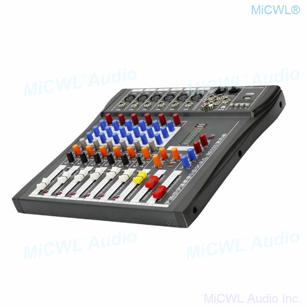 Audio-Mixer MiCWL 6 Channel Bl - Audio Music Dj recension och pris