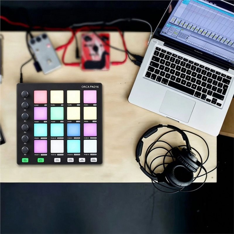 PAD16 Controller Keyboard DJ M - Audio Music Dj recension och pris