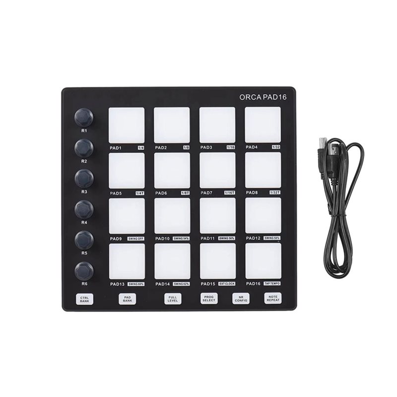PAD16 Controller Keyboard DJ M - Audio Music Dj recension och pris