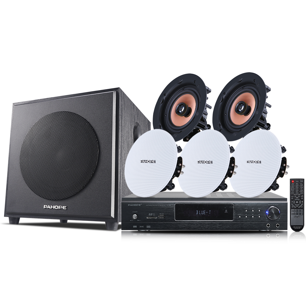 5.1 Home Theater Ceiling Speak - Audio Music Background recension och pris