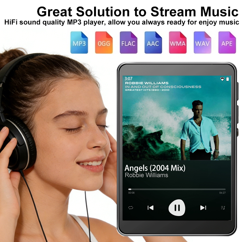 WiFi MP3 Player Andriod 10 Spo - Audio Music To Download recension och pris